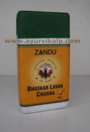 Zandu, BHASKAR LAVAN CHURNA 50g For Carminative & Laxative
